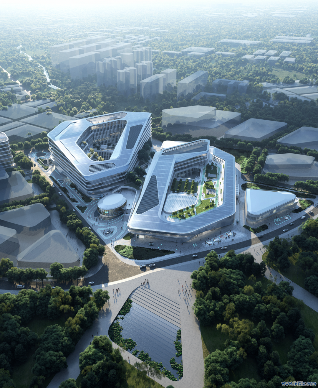 小鹏汽车新总部 图源：中国广州发布